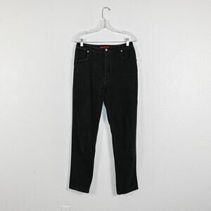 ECKHAUS LATTA $285 Classic EL JEAN High-Rise Almost Black Size 30